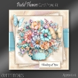 Pastel Flowers Cardfront Kit-3