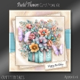 Pastel Flowers Cardfront Kit-4
