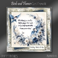 Birds and Flowers Cardfront Kit-4