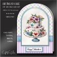 Birthday Cake Cut And Fold Card Kit-1