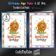 Birthday Age Puns Card Fronts Kit-6
