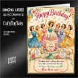 Dancing Ladies 5x7 Card Front Kit-1