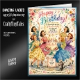 Dancing Ladies 5x7 Card Front Kit-3