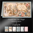 Beauty and The Sleigh Cut-And-Fold Card