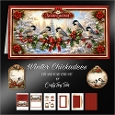 Winter Chickadees Cut-And-Fold Card-K1