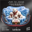 Arctic Sea Animals Rocker Card