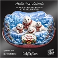 Arctic Sea Animals Rocker Card-K7