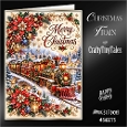 Christmas Train Card Front Kit-1