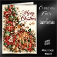 Christmas Fawn Card Front Kit-11