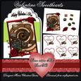 Valentine Sweethearts Green Stripe