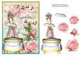 Ballerina Congrats Card Front