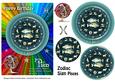 Zodiac Sign Rainbow Pisces
