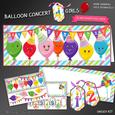Lg. Dl. Balloon Concert for Girls Kit