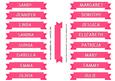 Banners with Girls Names