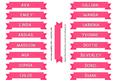 Banners with Girls Names 2