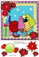 Raggy Xmas Dogs Sheet 1