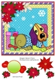 Raggy Xmas Dogs Sheet 4