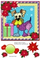 Raggy Xmas Dogs Card Front 8