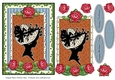Lady Silhouette Card Front 2