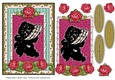 Lady Silhouette Card Front 3