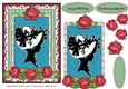 Lady Silhouette Card Front 5