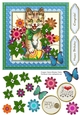Retro Kitten Card Front 1