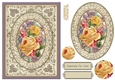Vintage Floral 6x8 Card Front  3