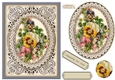 Vintage Floral 6x8 Card Front  6