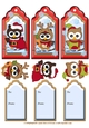 Christmas Owl Tags Sheet 5