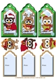 Christmas Owl Tags Sheet 6