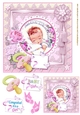 New Baby Card Front Girl 2