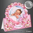 Babies R Precious Girl Tent Card Kit.1