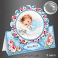 Babies R Precious Boy Tent Card Kit.1