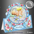 Babies R Precious Boy Tent Card Kit.3