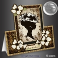 Lady Silhouettes Tent Card 2
