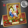 Nativity Scene Tent Card Kit. 1