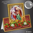 Nativity Scene Tent Card Kit. 3