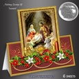 Nativity Scene Tent Card Kit. 5
