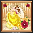 Princess Cameo Satin Card Front Kit.3