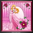 Princess Cameo Satin Card Front Kit. 6