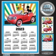 2023 Calendar Mickey Rides Kit-3