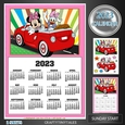 2023 Calendar Mickey Rides Kit-6