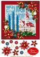 Christmas Decoration 8x8 Card Front 3