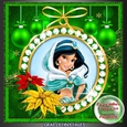 December Princess Christmas Green Kit 6