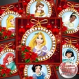 December Princesses Christmas RED Bumper Kit.2