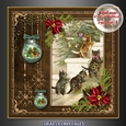 Vintage Cats n Kittens Mini Kit. 3