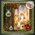 Happy Holidays Nativity Scene Kit.9