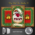 Tri-Shutter O Pop Out Card Kit.Xmas One.