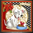 Spots For Christmas Card Front Kit 2