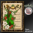 Christmas Melody Card Front Mini Kit.2